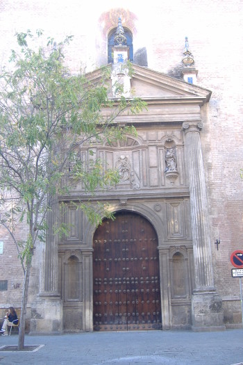 Iglesia de la Anunciación (sede universitaria tras la expulsión de los Jesuitas que tenían en este lugar su Casa Profesa)